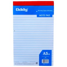 Oddy Note Pad 80 Pages - Plain
