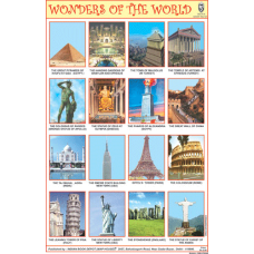 Wonders of the World Chart Paper (24 x 36 CMS)