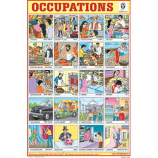 Occupations Chart Paper (24 x 36 CMS)