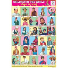 Children Of The World Chart Paper (24 x 36 CMS)