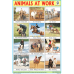 Animals At Work Chart Paper (24 x 36 CMS)