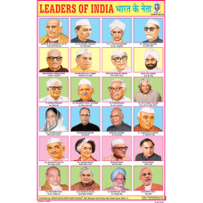 Leaders of India Chart Paper (24 x 36 CMS)