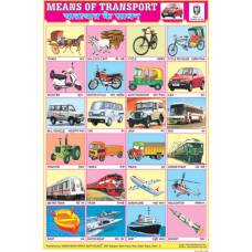 Means of Transport Chart Paper (24 x 36 CMS)