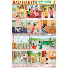 Bad Habits Chart Paper (24 x 36 CMS)