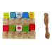 Decorative Wooden Clips - Week Days (Set Of 10)