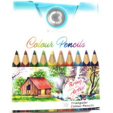 C3 Colour Pencils - 10 Shades