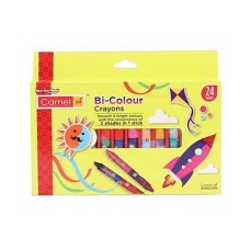 Camel Bi - Colour Crayons (24 Shades)