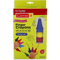 Camel Finger Crayons - 10 Shades