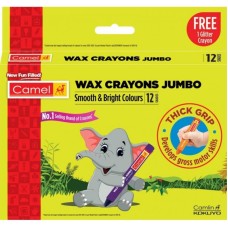 Camel Wax Crayons Jumbo - 24 Shades