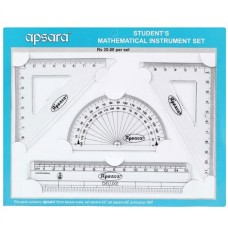 Apsara Student's Mathematical Instrument Set