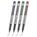 DOMS CD-DVD Marker Pen - Pack Of 4 Assorted Colours