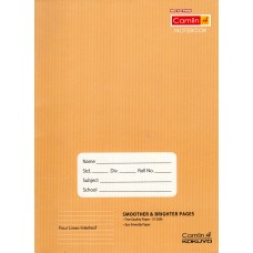 Camlin Four Lines - Interleaf Notebook (120 Pages)