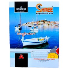 Shree A6 Size Notebook 64 Pages  - (Square) 