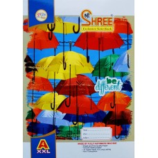 Shree A4 Size Notebook 192 Pages (Single Line)
