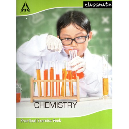 Classmate Practical Register - Chemistry (132 Pages)