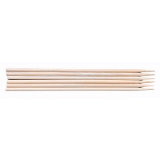 Pointed Wooden Sticks (Skewers) - 5mm, Pack of 50pcs
