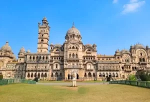 The magnificent Laxmi Vilas Palace, an opulent royal residence and premier heritage highlight featured on our 2-day Vadodara tour package.
